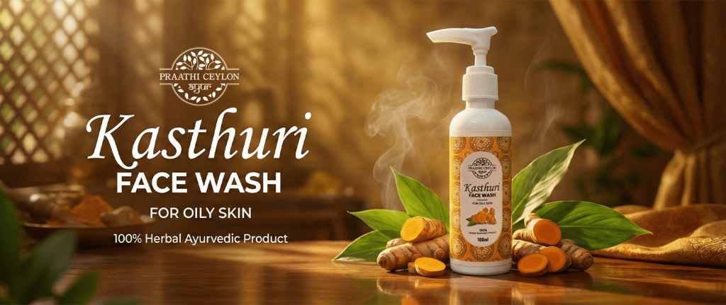 Praathi Ceylon Kasthuri Face Wash.
